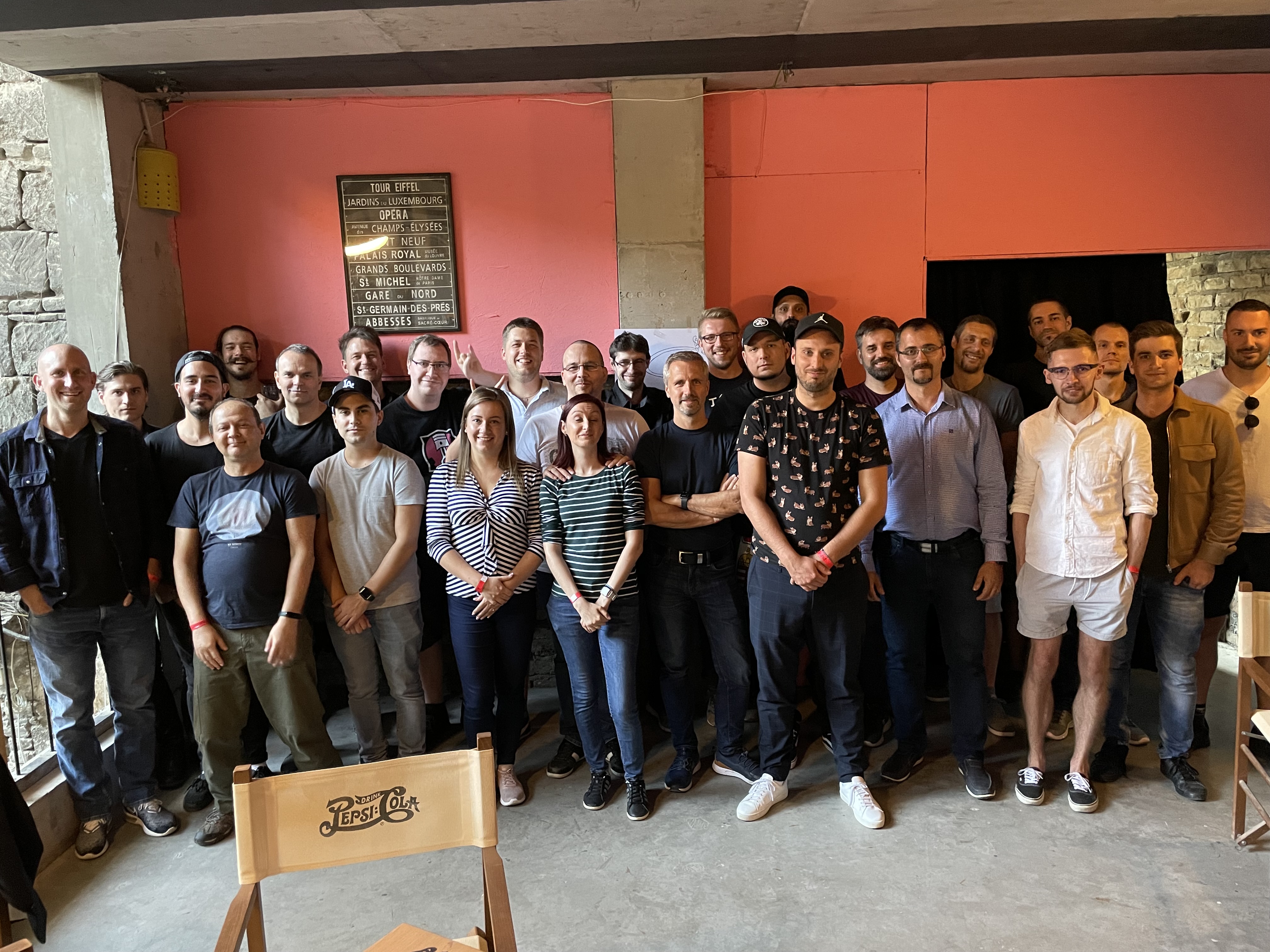 The Arenim team group photo, 2019