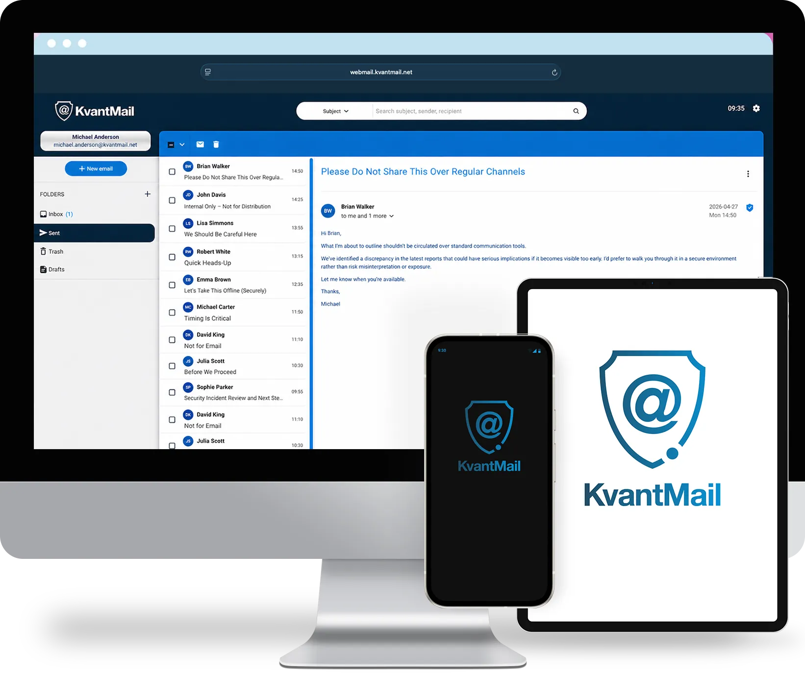 KvantMail product visual