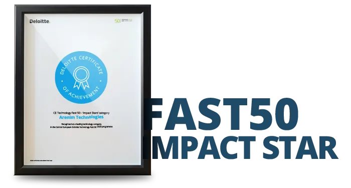 Deloitte Fast50 Impact Star recognition